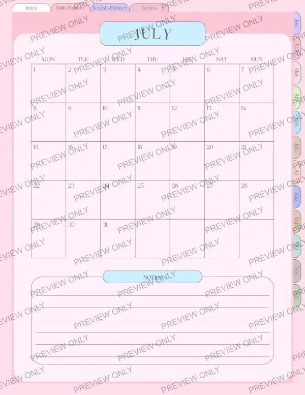 2024 Daily Life | PLR Planner - 2025 Private Label Rights