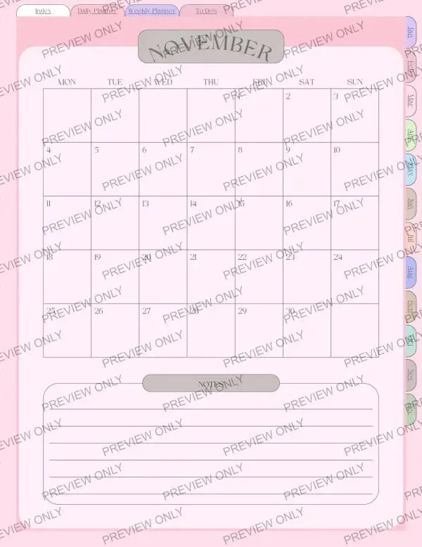 2024 Daily Life | PLR Planner - 2025 Private Label Rights