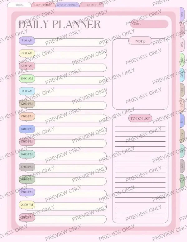 2024 Daily Life | PLR Planner - 2025 Private Label Rights
