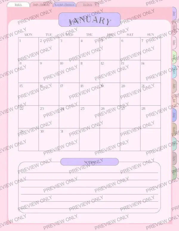 2024 Daily Life | PLR Planner - 2025 Private Label Rights