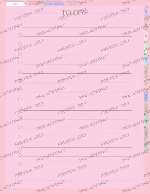 2024 Daily Life | PLR Planner - 2025 Private Label Rights