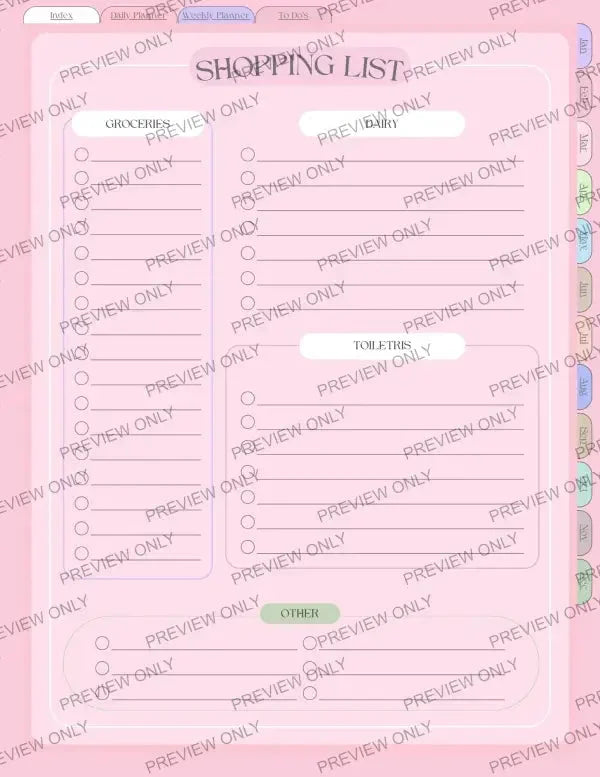 2024 Daily Life | PLR Planner - 2025 Private Label Rights