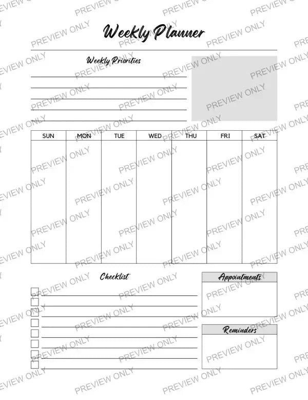 2024 Planner V1 | PLR - 2025 Private Label Rights