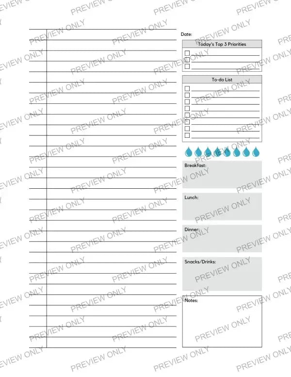 2024 Planner V1 | PLR - 2025 Private Label Rights