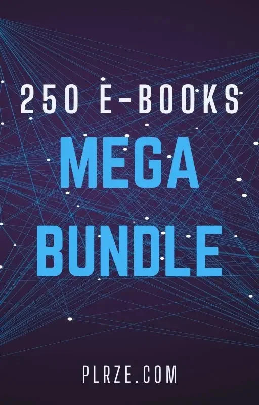 250 eBooks | MEGA PLR Bundle - 2024 Private Label Rights