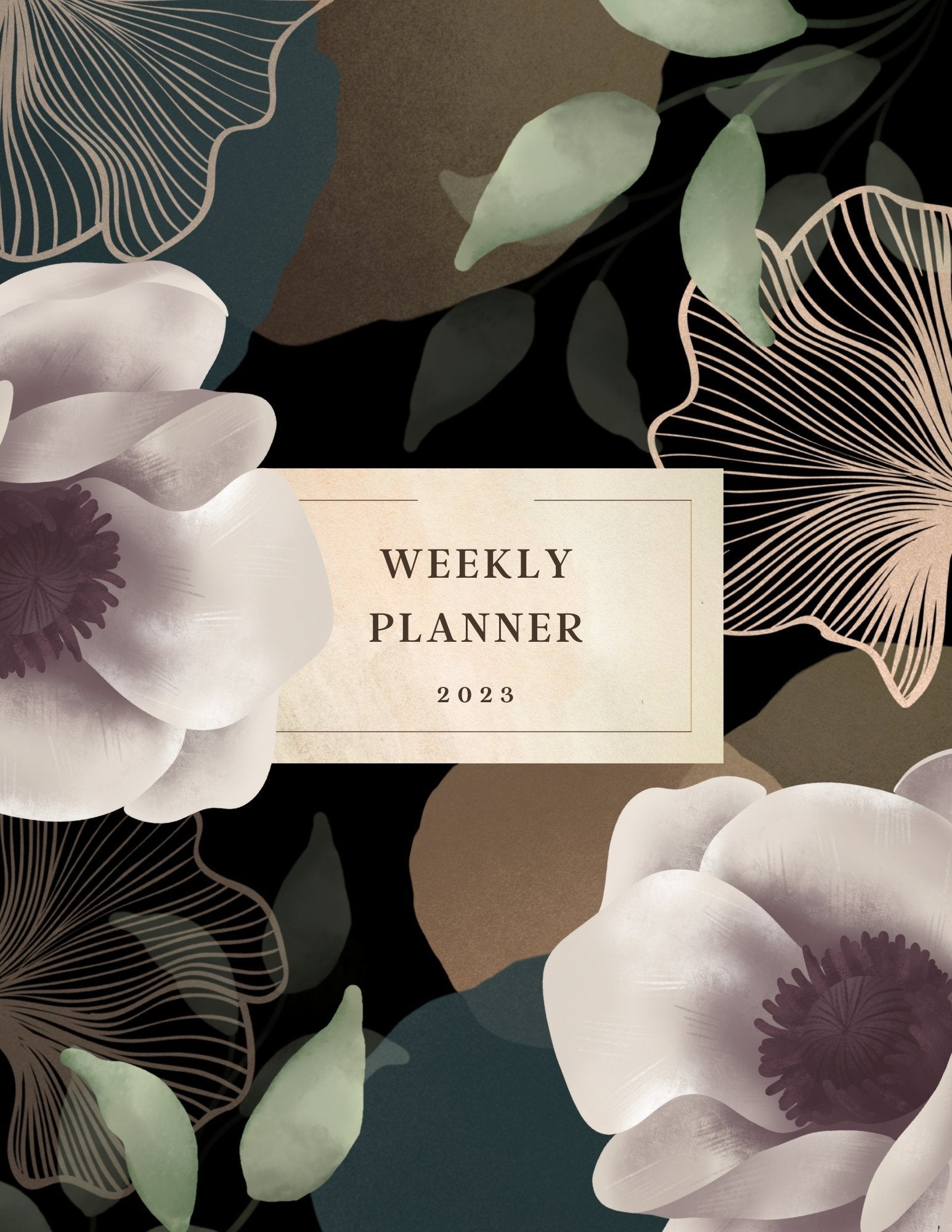 52 Week Planner For 2023 V1 | PREMIUM PLR - 2025 Private Label Rights