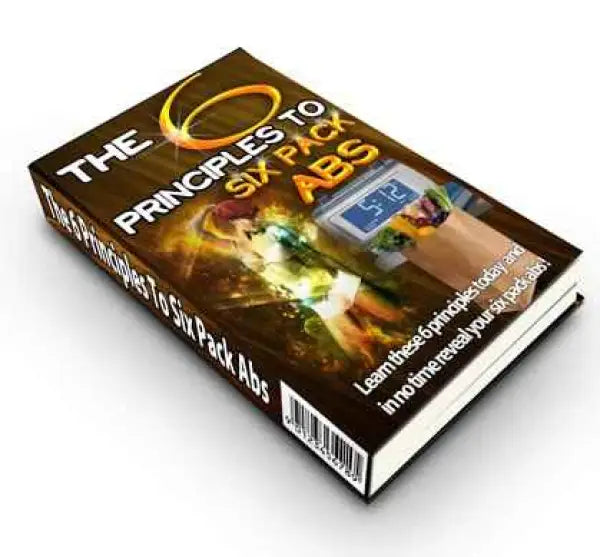 The 6 Principles To Six Pack Abs | PLR eBook - 2023 Private Label