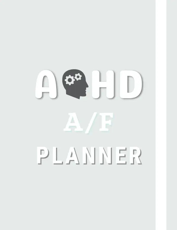 ADHD A/F | PLR Planner - 2024 Private Label Rights