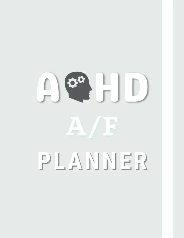 ADHD A/F | PLR Planner - 2025 Private Label Rights