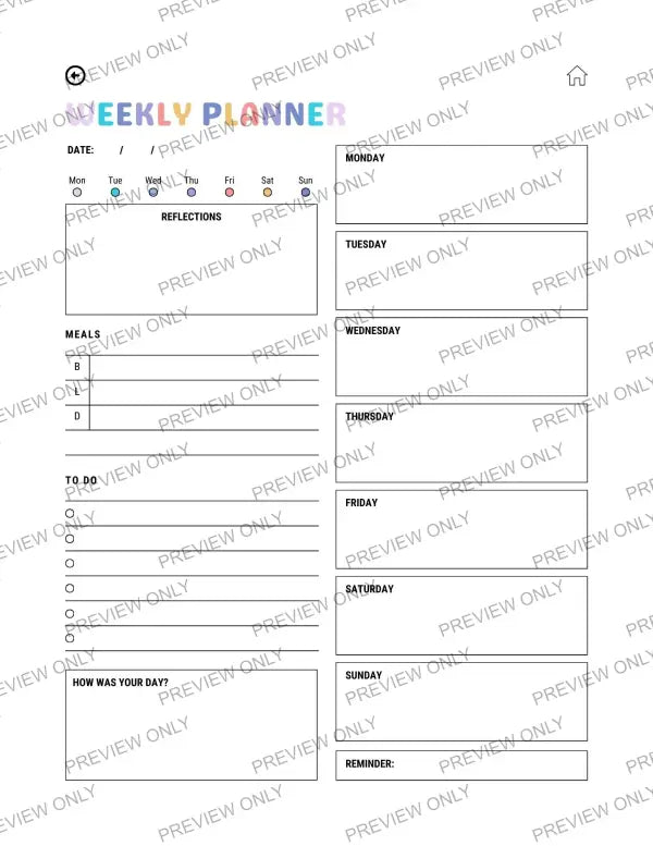 ADHD A/F | PLR Planner - 2025 Private Label Rights