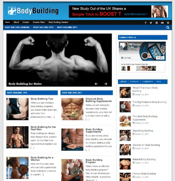 Body Building PLR Blog | 2025 Private Label Rights
