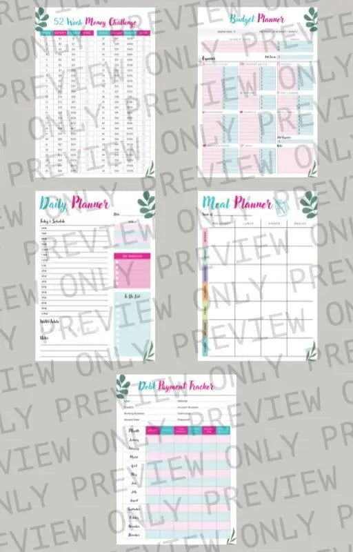 Budget Planner | PLR - 2025 Private Label Rights