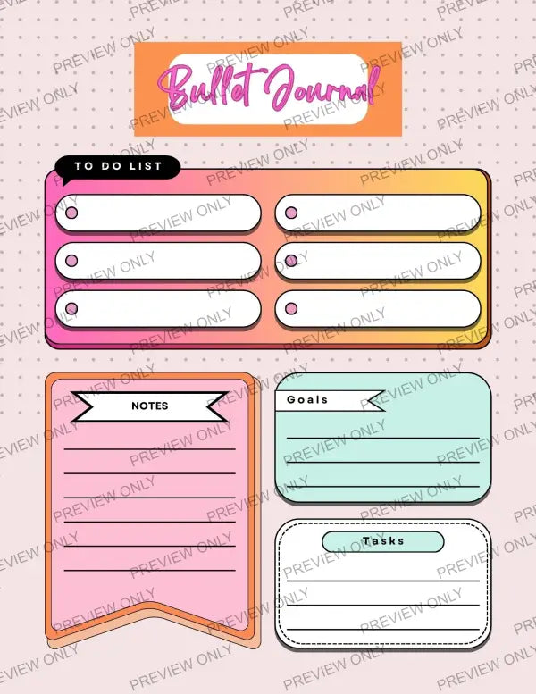 Bullet Journal | PLR - 2025 Private Label Rights