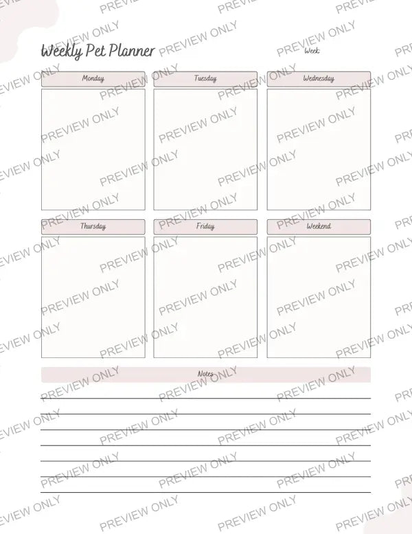 Pet Care | PLR Planner - 2025 Private Label Rights