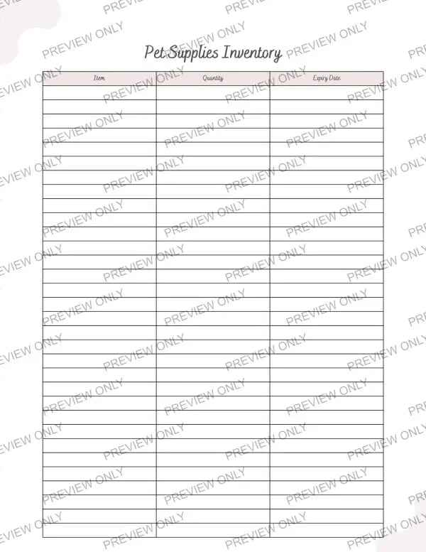 Pet Care | PLR Planner - 2025 Private Label Rights