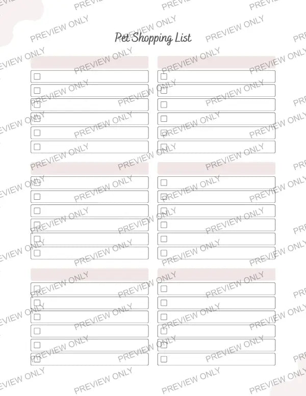 Pet Care | PLR Planner - 2025 Private Label Rights