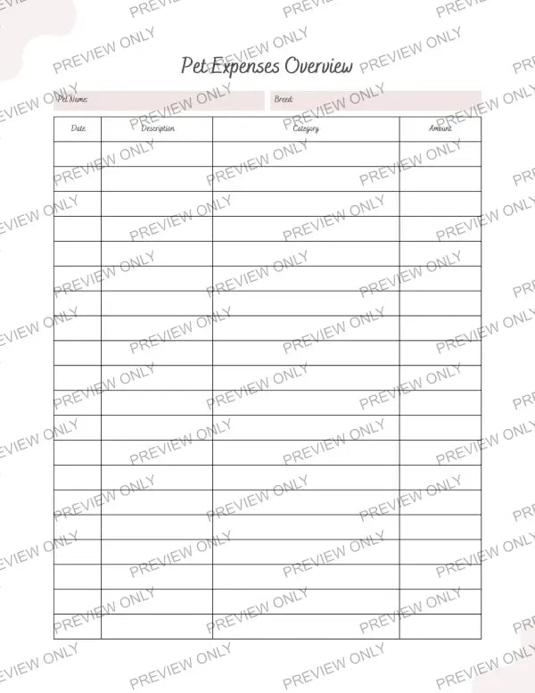 Pet Care | PLR Planner - 2025 Private Label Rights