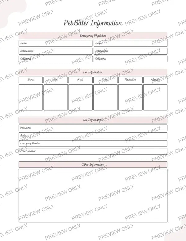 Pet Care | PLR Planner - 2025 Private Label Rights