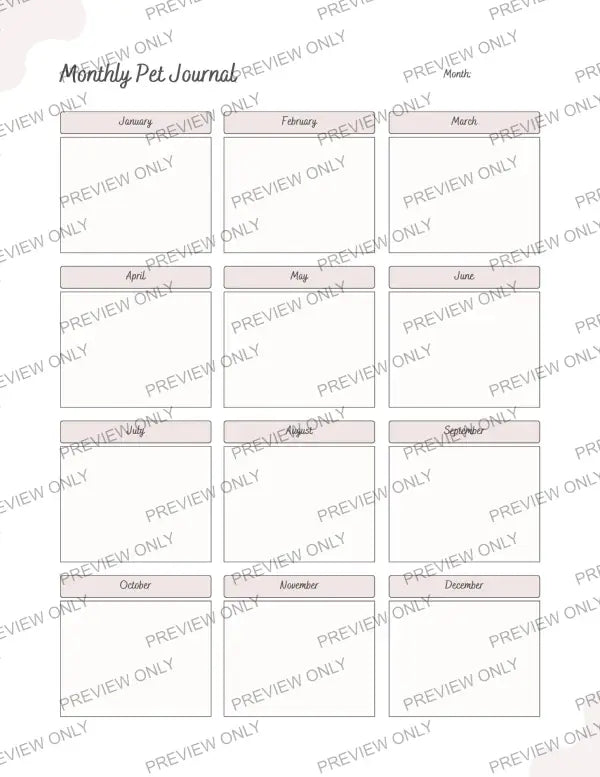 Pet Care | PLR Planner - 2025 Private Label Rights
