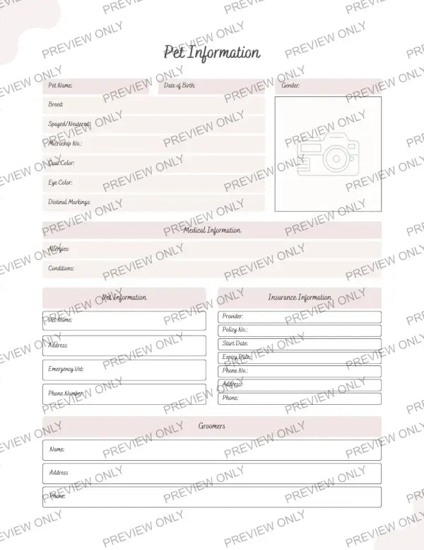 Pet Care | PLR Planner - 2025 Private Label Rights