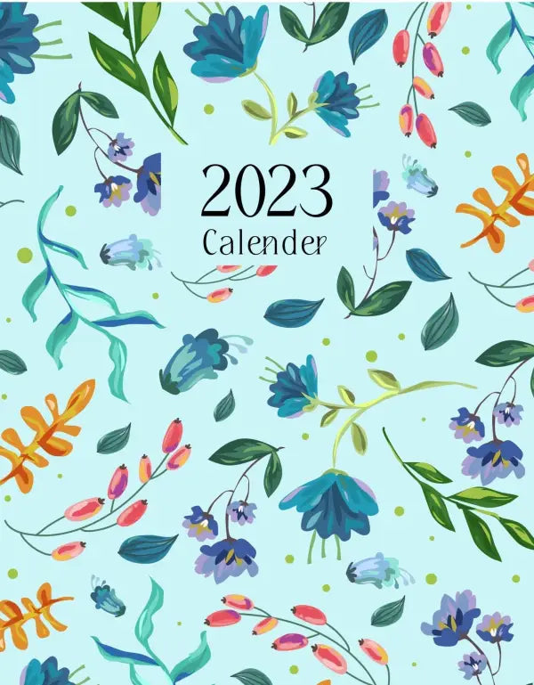 Floral Calendar | PLR - 2024 Private Label Rights