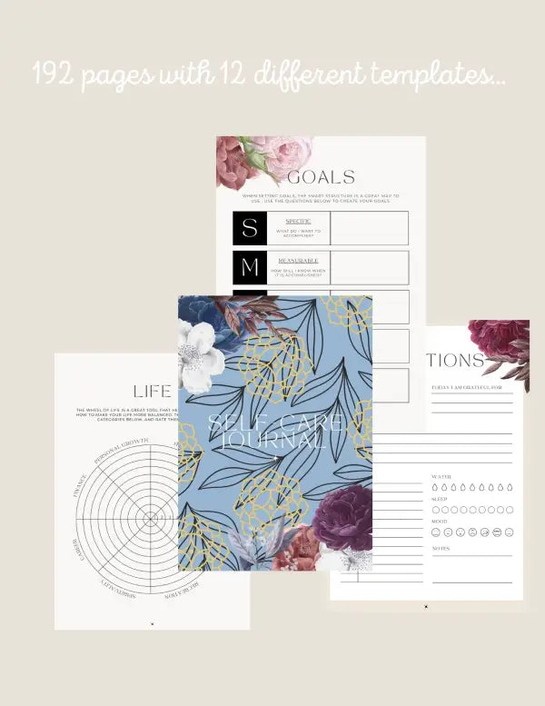 Gratitude Self Care Journal V1 | PLR - 2025 Private Label Rights