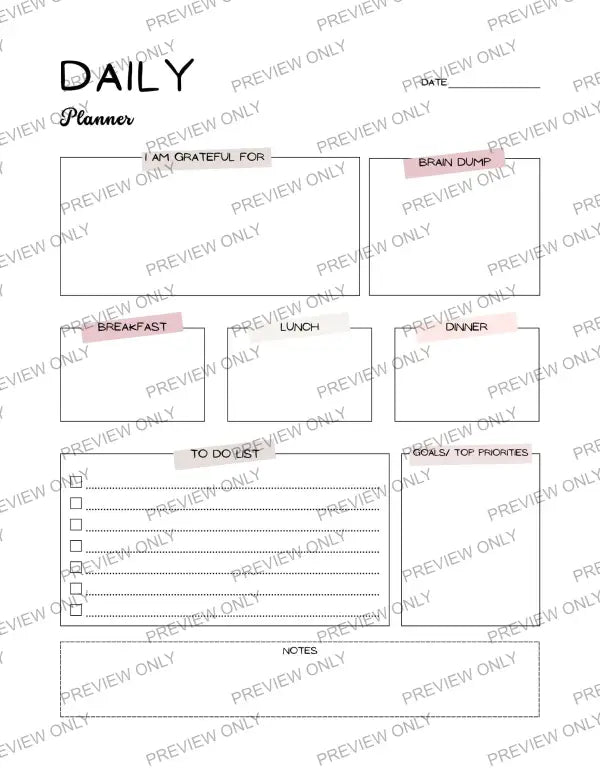 Home Management Planner | PLR - 2024 Private Label Rights