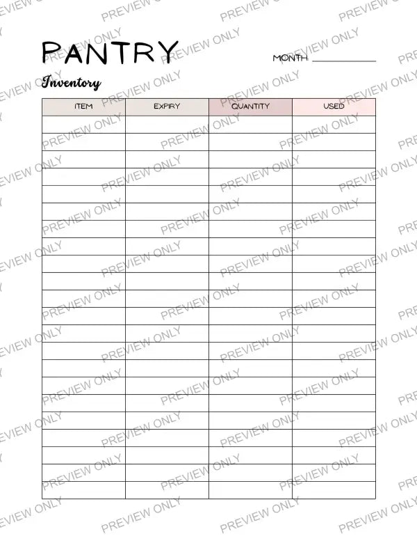 Home Management Planner | PLR - 2025 Private Label Rights
