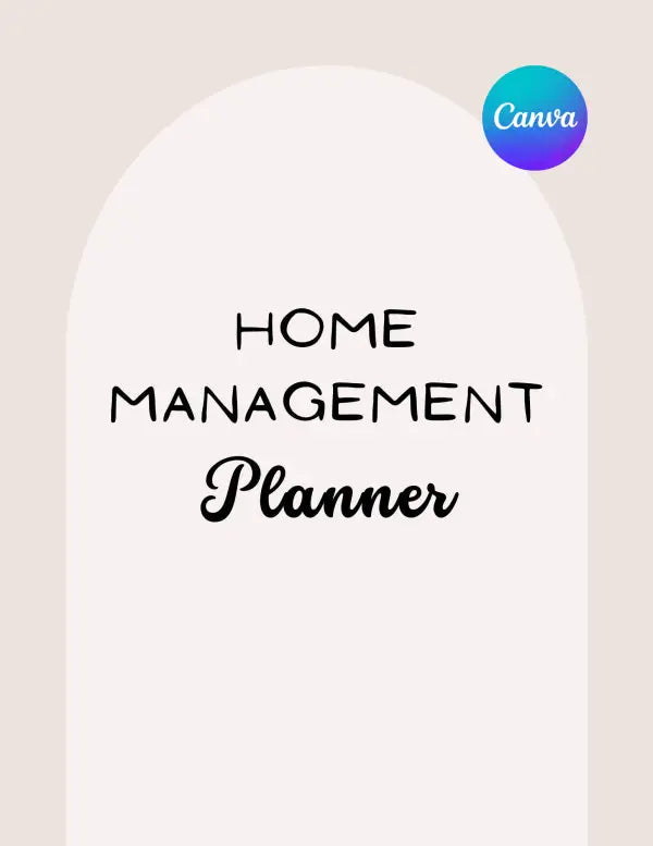 Home Management Planner | PLR - 2024 Private Label Rights