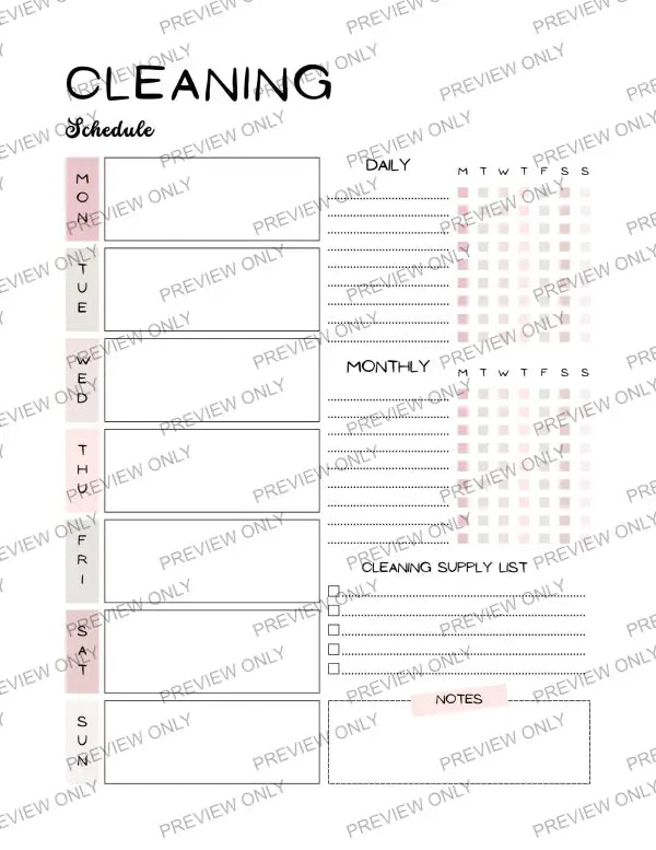Home Management Planner | PLR - 2025 Private Label Rights