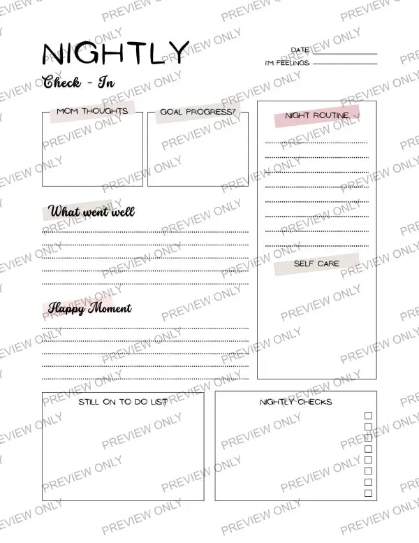 Home Management Planner | PLR - 2024 Private Label Rights