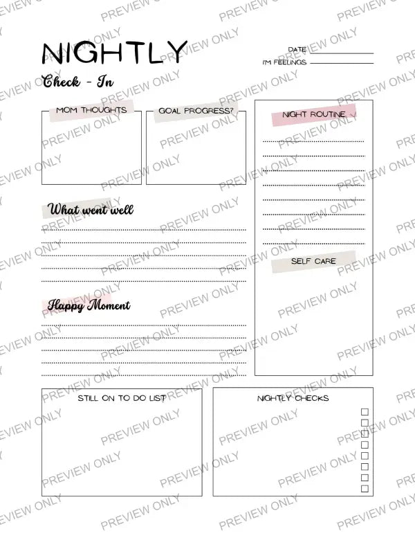 Home Management Planner | PLR - 2025 Private Label Rights