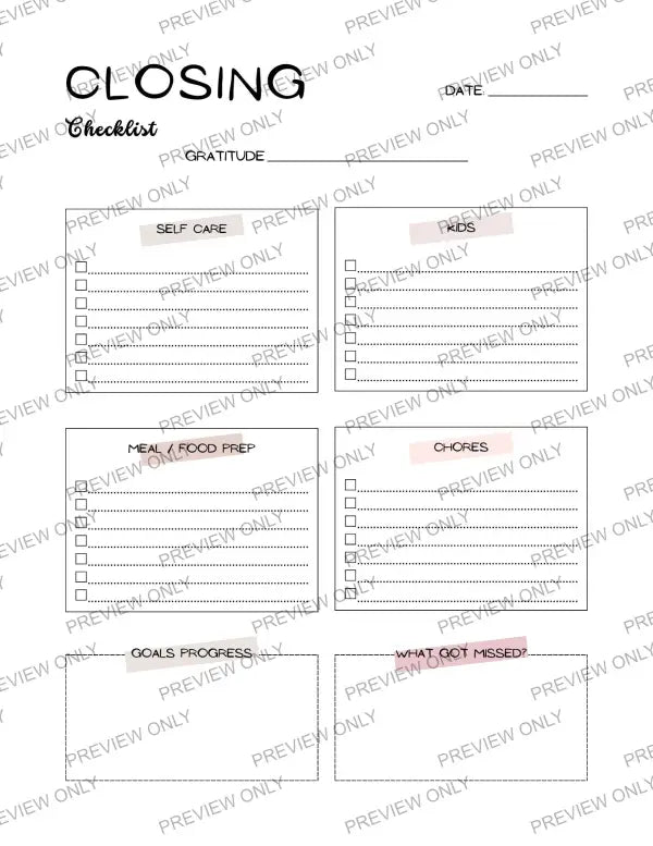 Home Management Planner | PLR - 2025 Private Label Rights