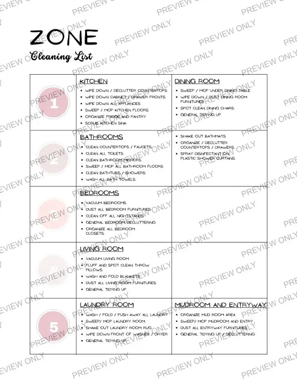 Home Management Planner | PLR - 2024 Private Label Rights