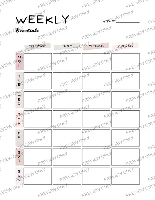 Home Management Planner | PLR - 2025 Private Label Rights