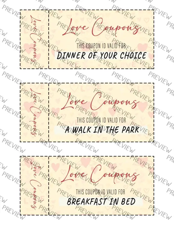 Love Coupons V1 | PLR - 2023 Private Label Rights