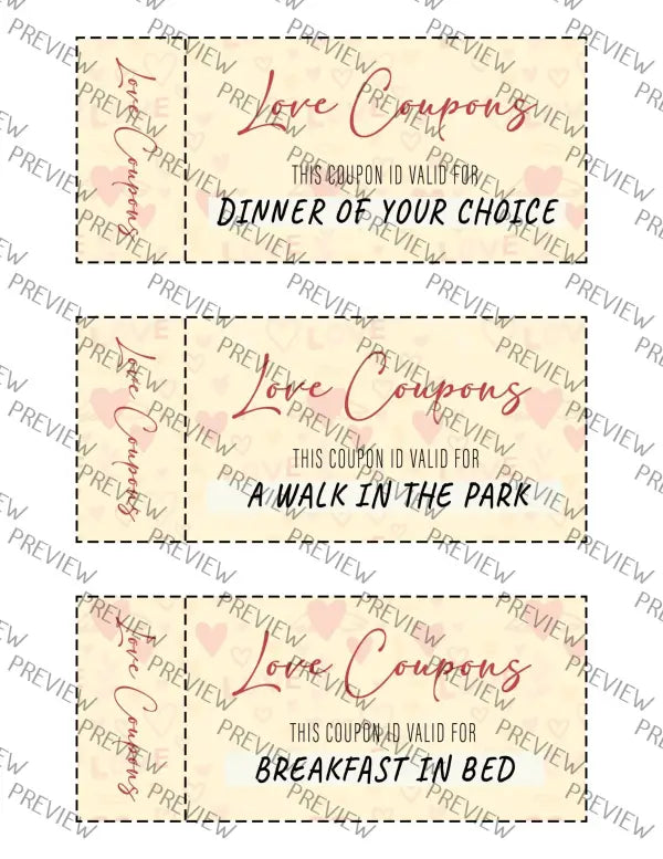 Love Coupons V1 | PLR - 2024 Private Label Rights