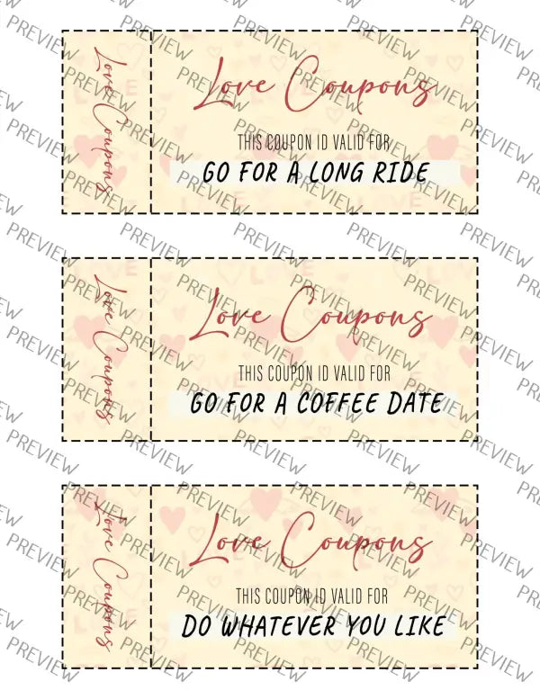 Love Coupons V1 | PLR - 2023 Private Label Rights