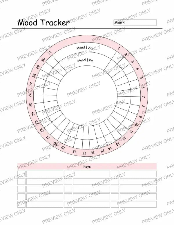 Mood Tracker | PLR Planner - 2025 Private Label Rights
