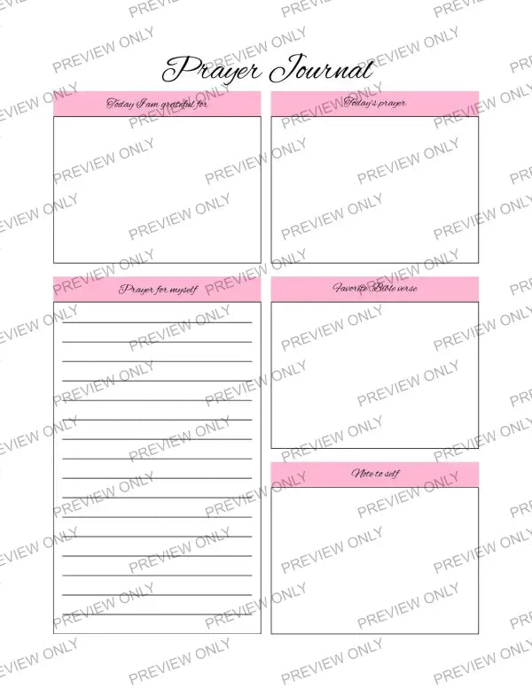 Prayer Journal | PLR - 2025 Private Label Rights