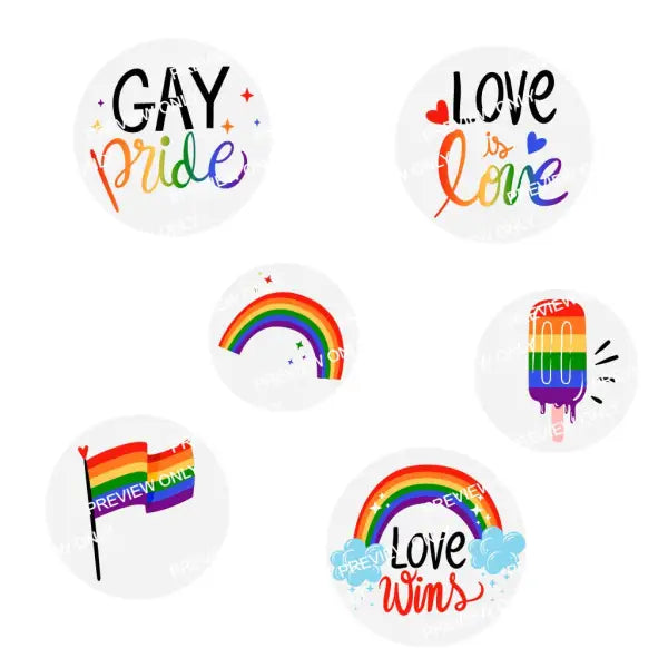 Pride Bundle | PLR Stickers - 2025 Private Label Rights