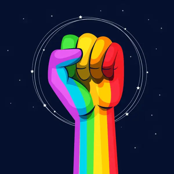 Rainbow Radiance | PLR Stickers - 2025 Private Label Rights
