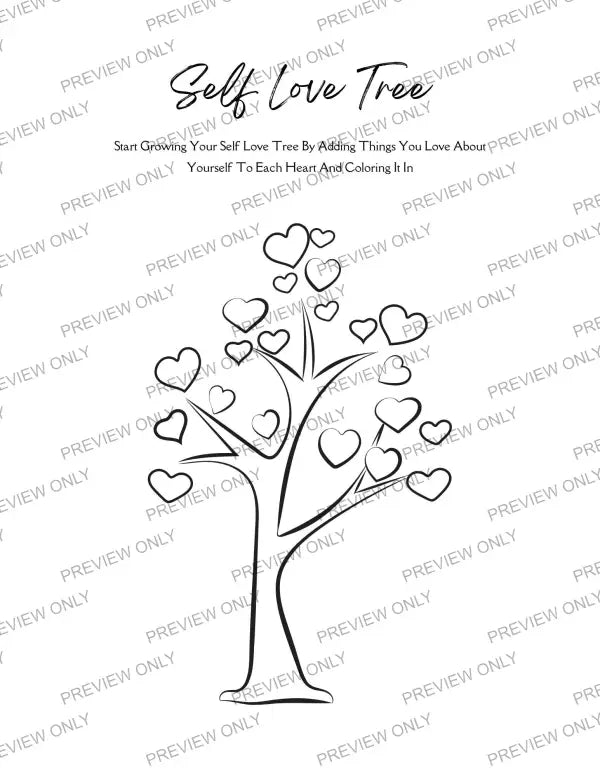 Self Love Workbook | PLR - 2024 Private Label Rights