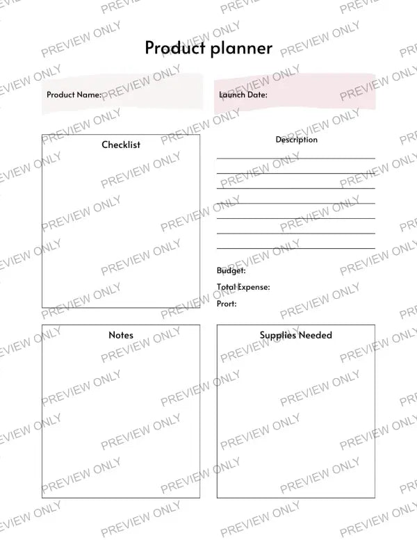 Side Hustle | PLR Planner - 2025 Private Label Rights