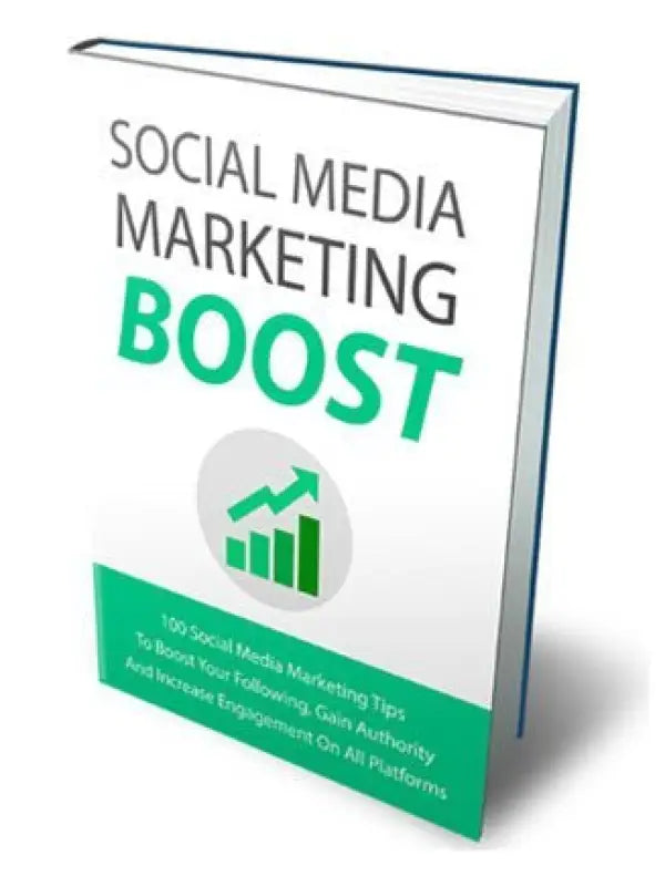 Social Media Marketing Tips Ebook with Master Resale Rights - 2024