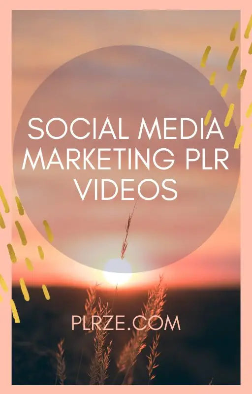 Social Media Marketing PLR Videos - 2024 Private Label Rights