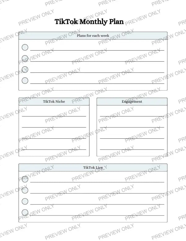 Social Media | PLR Planner - 2025 Private Label Rights