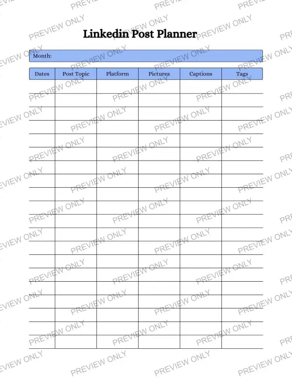 Social Media | PLR Planner - 2025 Private Label Rights