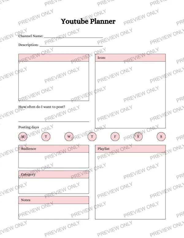 Social Media | PLR Planner - 2024 Private Label Rights