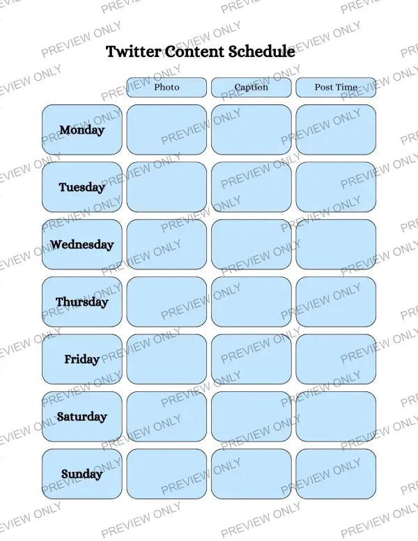 Social Media | PLR Planner - 2025 Private Label Rights
